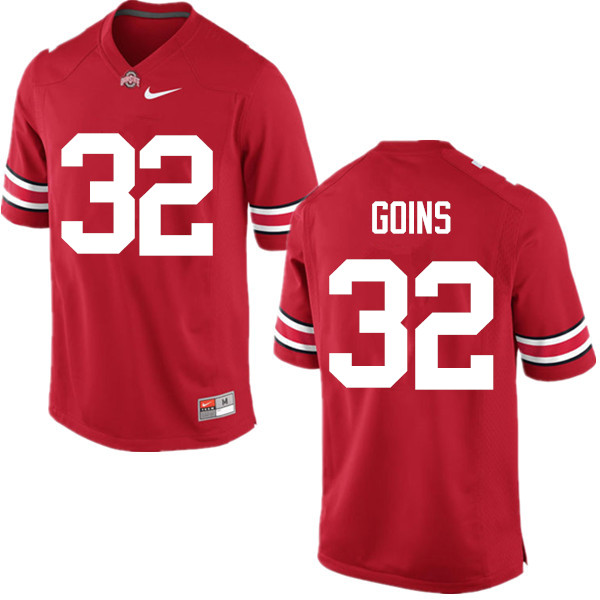 Ohio State Buckeyes #32 Elijaah Goins College Football Jerseys Game-Red